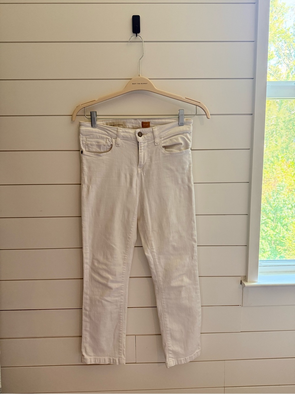 Pilcro and the Letterpress White Jeans Size 27 Anthropologie